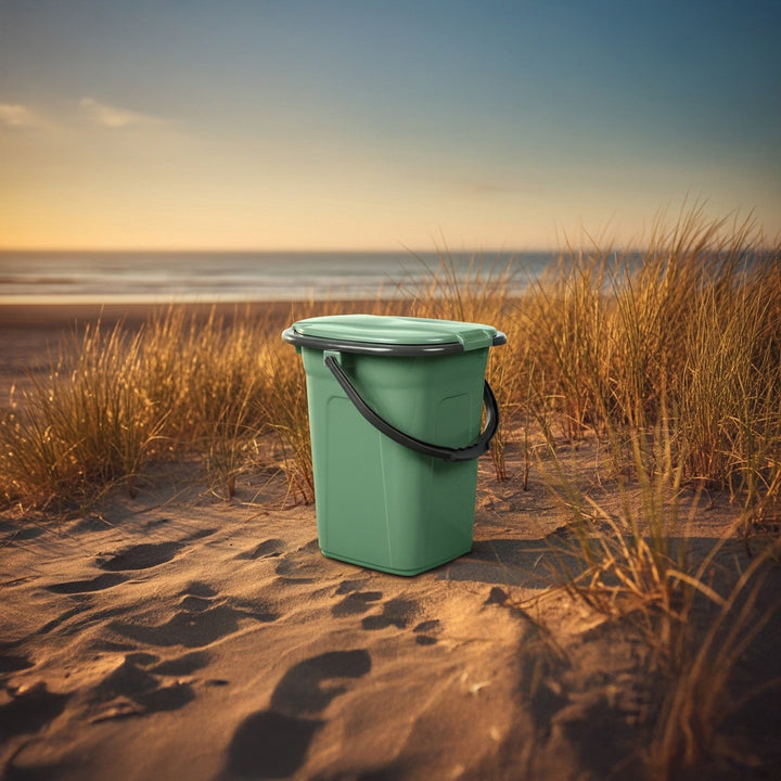 GreenBlue GB320GG grøn-grå rejsetoilet