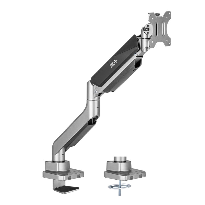 Ergo Office universal bordholder til skærm, gasfjeder 17"-35" 15 kg, VESA 75x75 / 100x100, ER-445