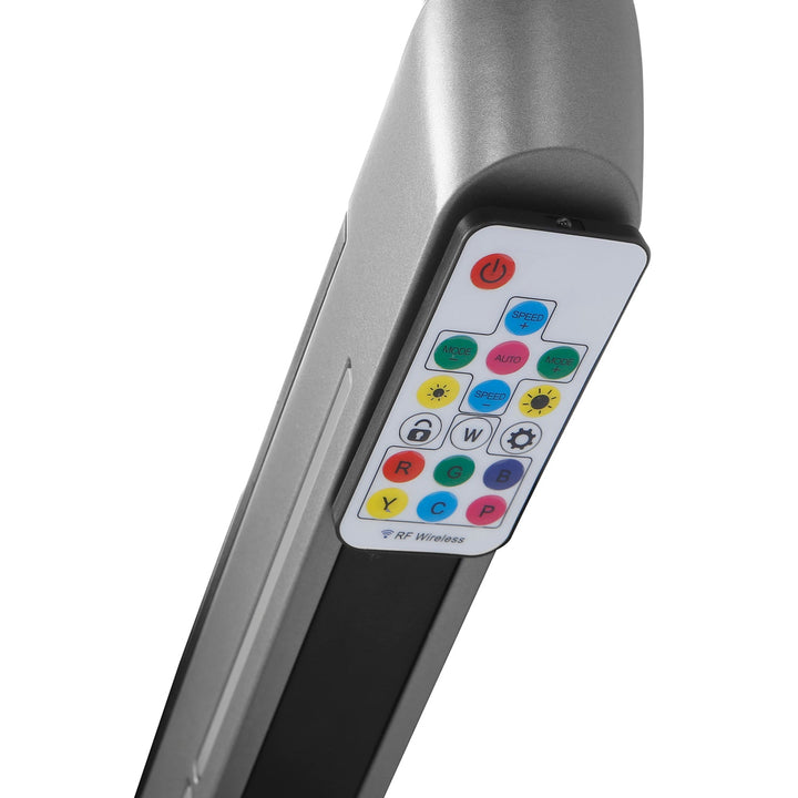 NanoRS-holder til to gaming-skærme, RGB-LED-belysning, 17-32", maks. 9 kg, VESA 75x75 / 100x100, RS166