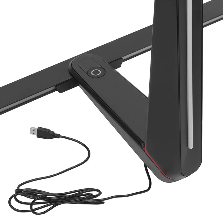 Gaming-monitorholder NanoRS, højdejustering, RGB LED, 32-55", maks. VESA 400x400, maks. 40 kg, RS167