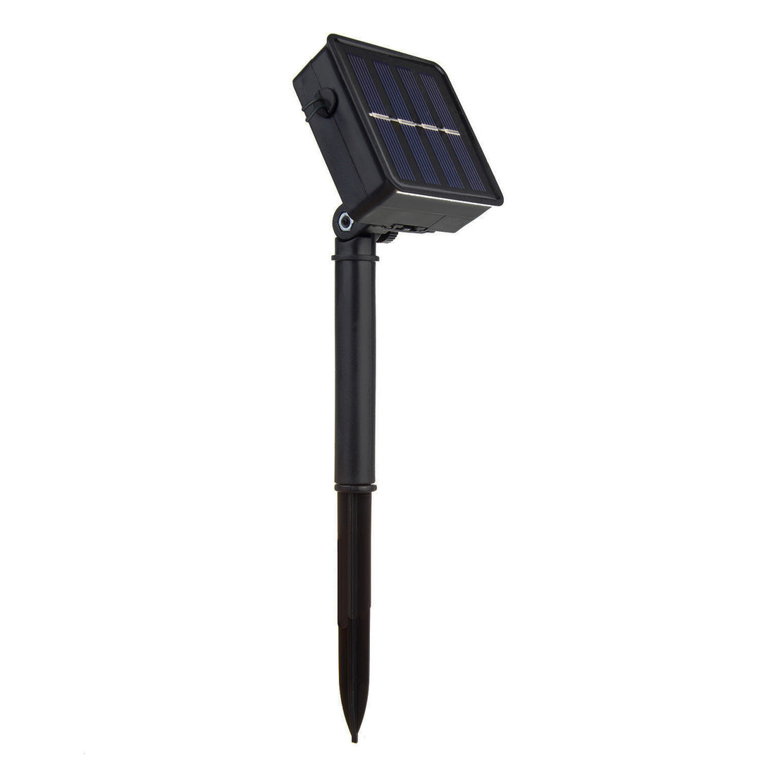 Maclean solcellelamper, 2,4 m lange, 144 LED-dioder, 8 RGB-istapper, faldende istapper-tilstand, Li 800 mAh-batteri, MCE412