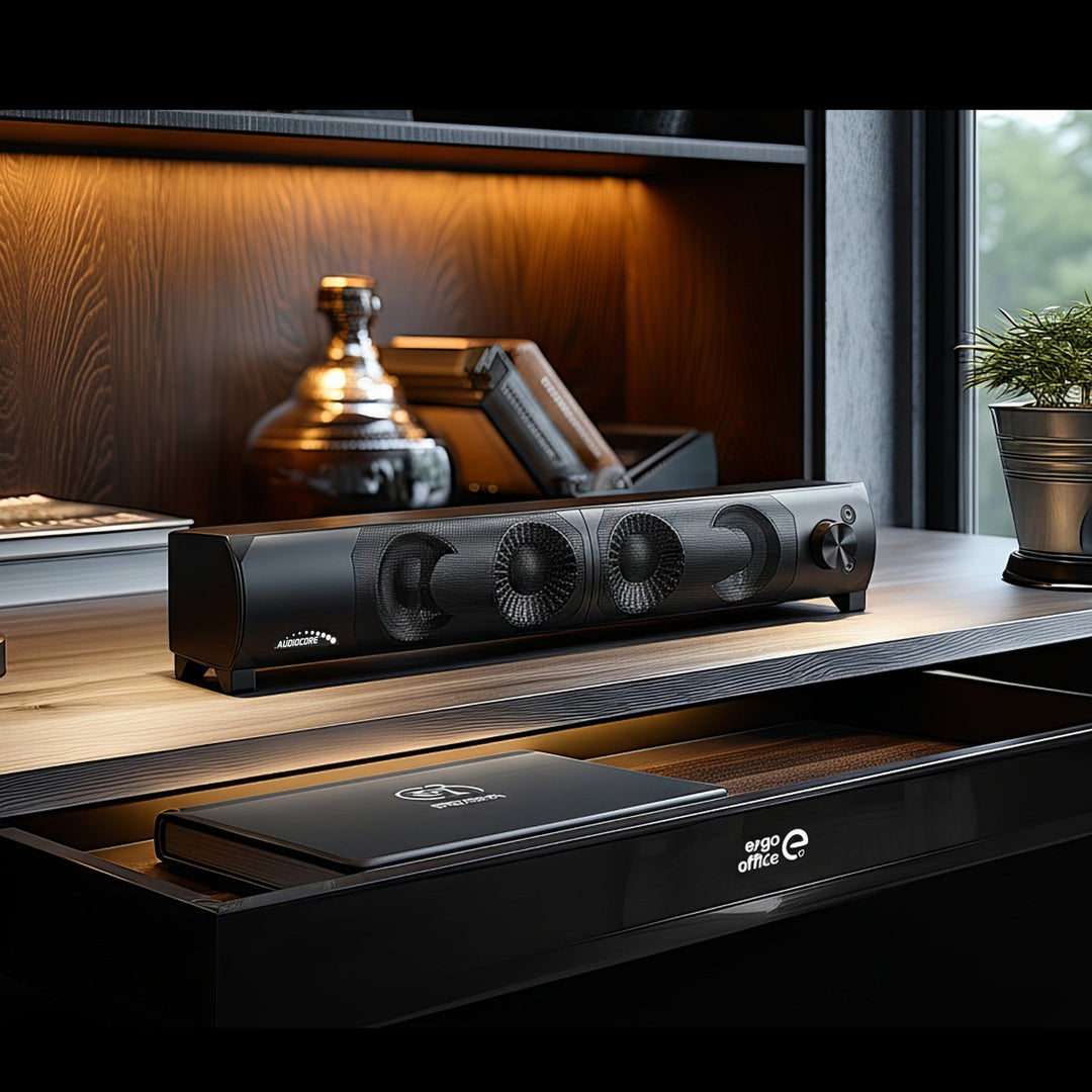 Audiocore 3Wx2 computerhøjttalere, LED, USB 5v, line-in, AC955