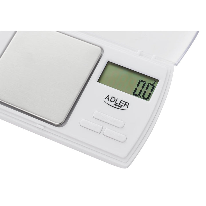 Adler AD 3161 præcisionsvægt med letlæseligt LCD-display