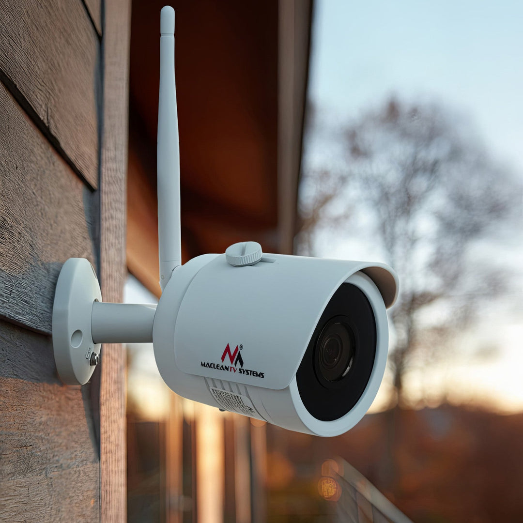 IP-netværkskamera IPC WiFi 5MPx udendørs Maclean, rørformet, CMOS 1/2,5", H.264/H.264+/H.265/H.265+/JPEG/AVI, Onvif, MCTV-516