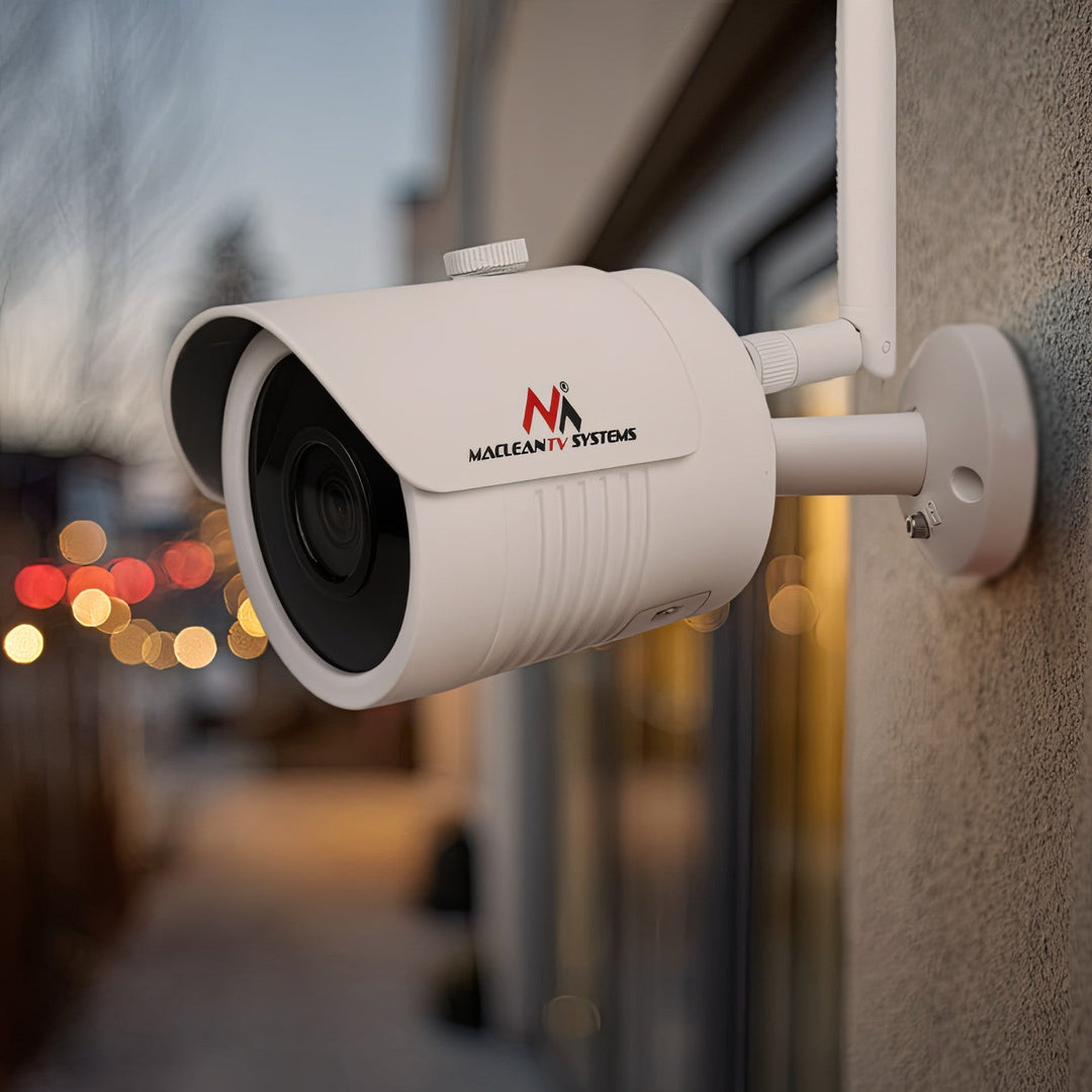 IP-netværkskamera IPC WiFi 5MPx udendørs Maclean, rørformet, CMOS 1/2,5", H.264/H.264+/H.265/H.265+/JPEG/AVI, Onvif, MCTV-516
