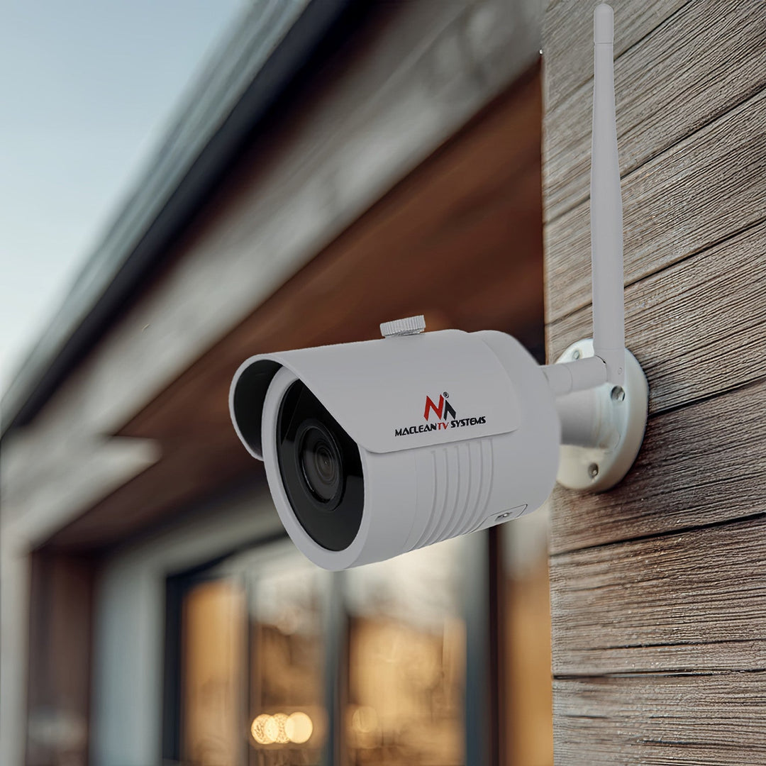 IP-netværkskamera IPC WiFi 5MPx udendørs Maclean, rørformet, CMOS 1/2,5", H.264/H.264+/H.265/H.265+/JPEG/AVI, Onvif, MCTV-516