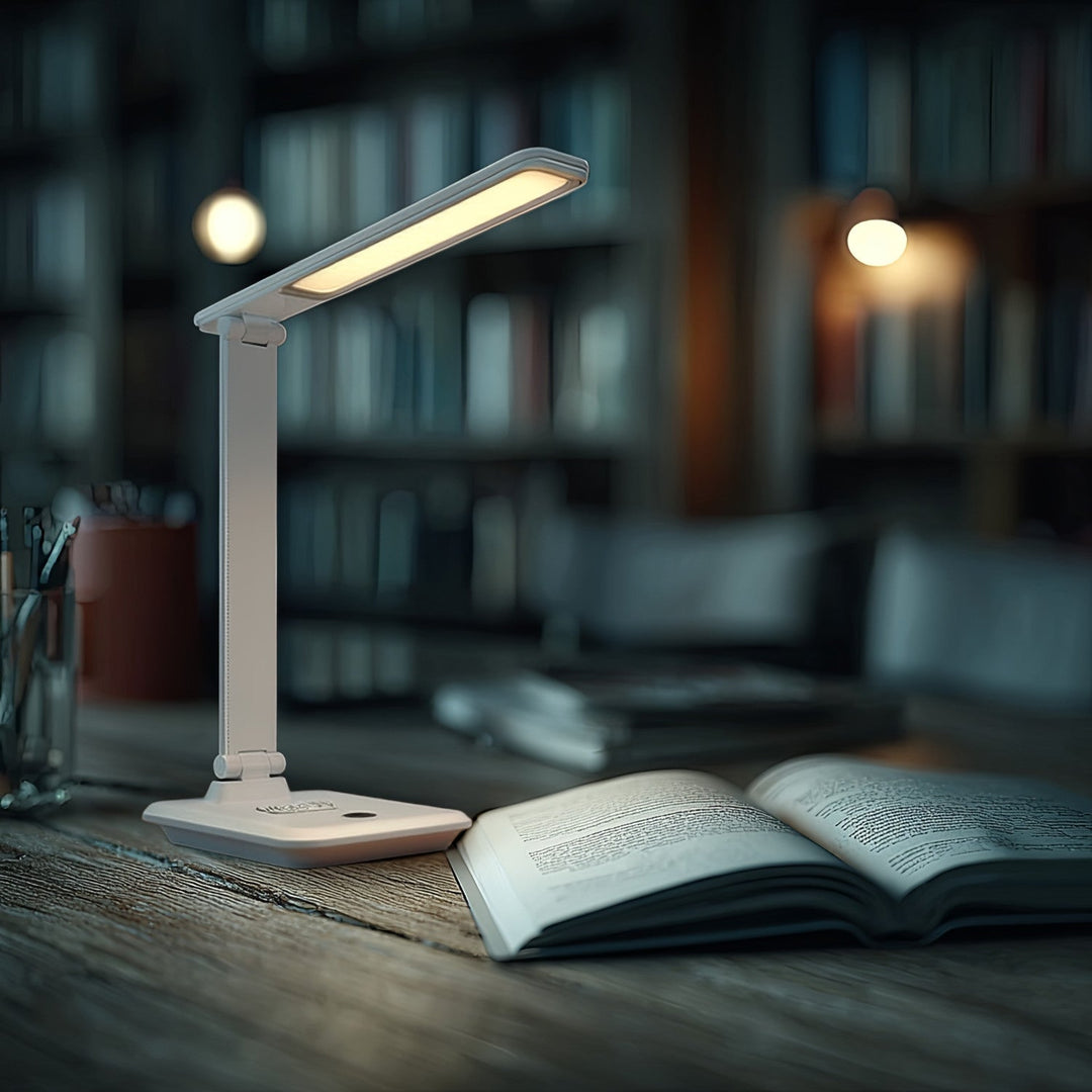 Maclean LED-bordlampe, maks. 9 W, 220-240 V AC, farveændring, dæmpbar, trådløs oplader, 450 lm, MCE616 W