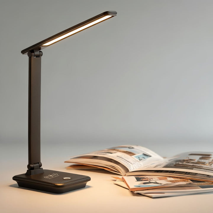 Maclean LED-bordlampe, maks. 9 W, 220-240 V AC, farveændring, dæmpbar, sikker oplader, 450 lm, MCE616 B