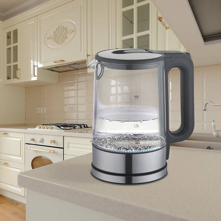 Elektrisk kedel i glas 1,7 l 2200 W Maestro MR-053