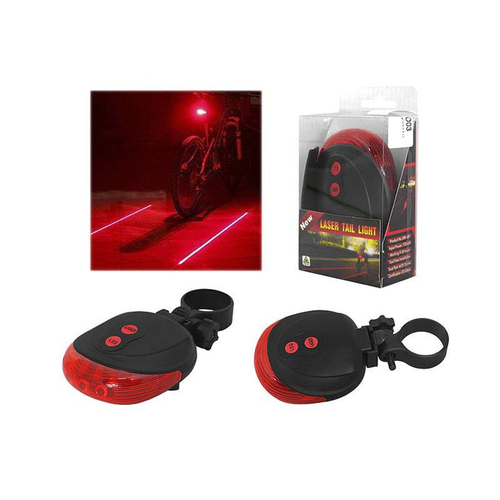 Baglygte til cykel med laser LTC LXRO03 1W IPX20
