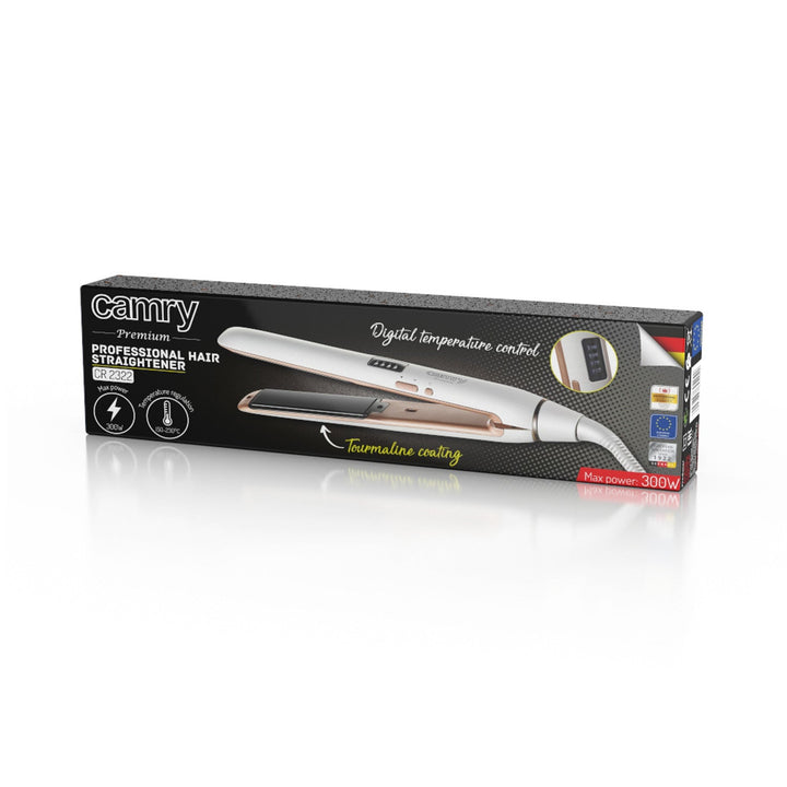 Professionel glattejern Camry CR 2322 keramisk - turmalin