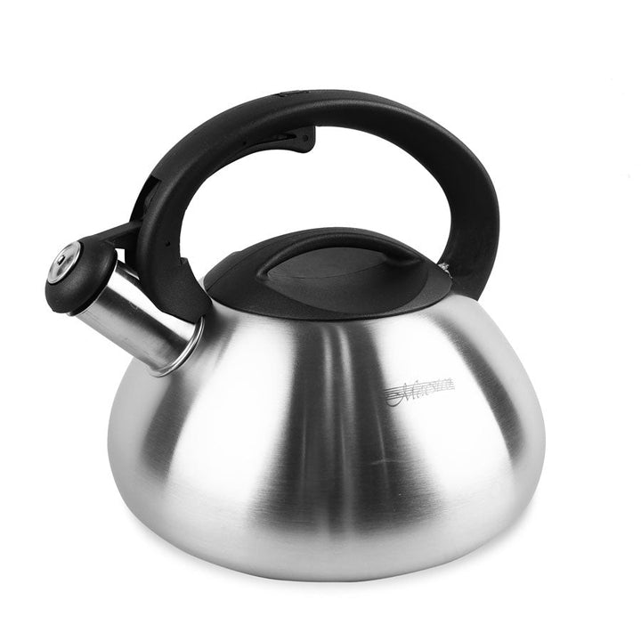 Vandkedel med fløjte, rustfrit stål, satineret kabinet