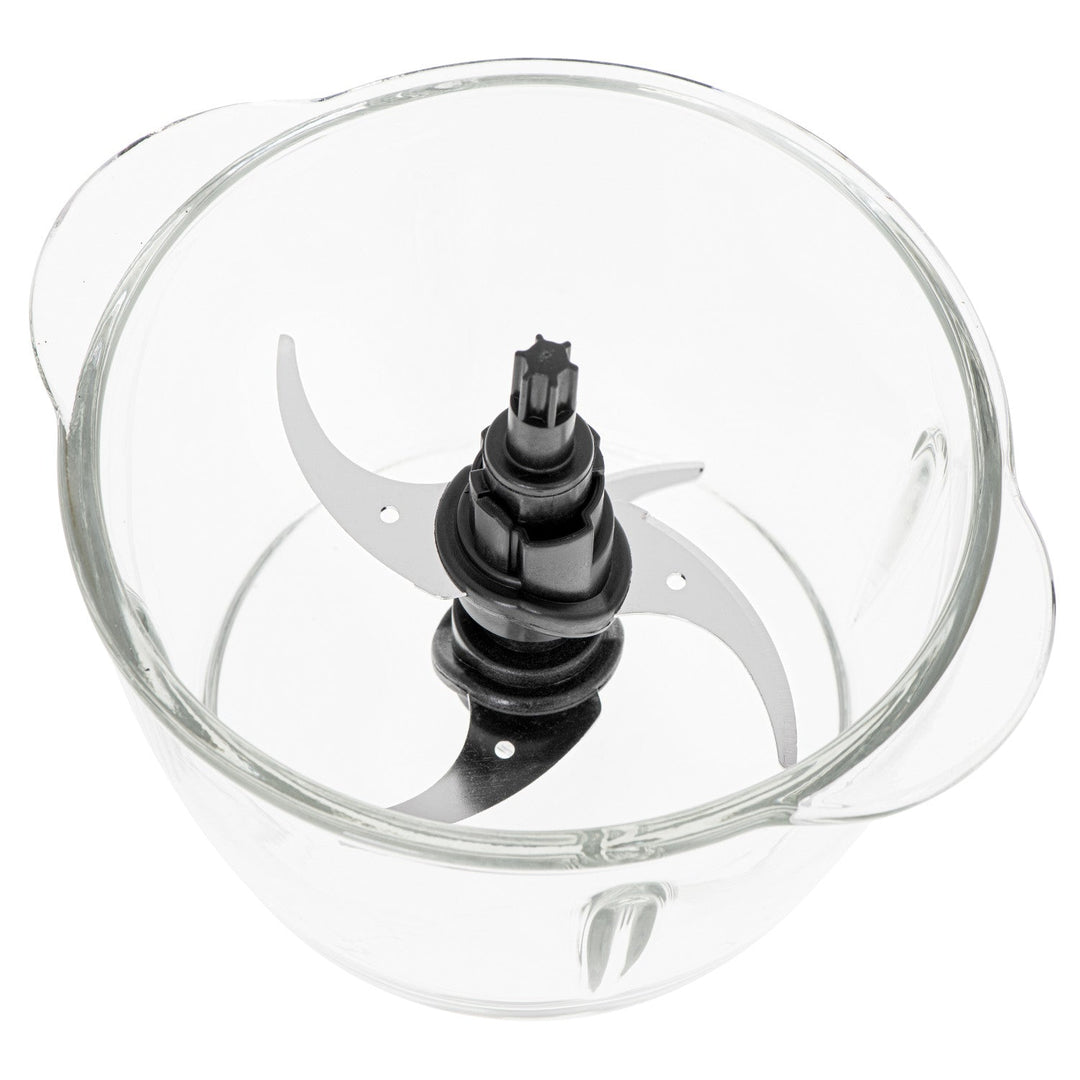 Adler AD 4082 300W kompostkværn med glasskål og rustfri stålknive
