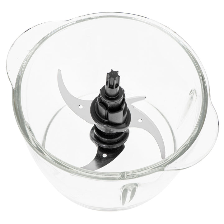 Adler AD 4082 300W kompostkværn med glasskål og rustfri stålknive