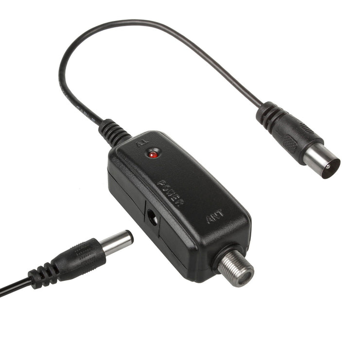 Direktioneret TV-antenne DVB-T MUX 8 + USB-strømforsyning 5 V
