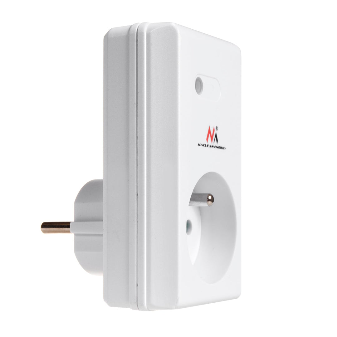 Trådløse stikkontakter MCE153 3 stk. 3600 W + 2 fjernbetjeninger + batterier til fjernbetjeninger