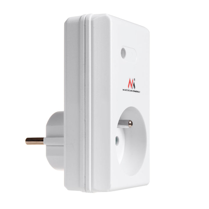 Trådløse stikkontakter MCE153 3 stk. 3600 W + 2 fjernbetjeninger + batterier til fjernbetjeninger