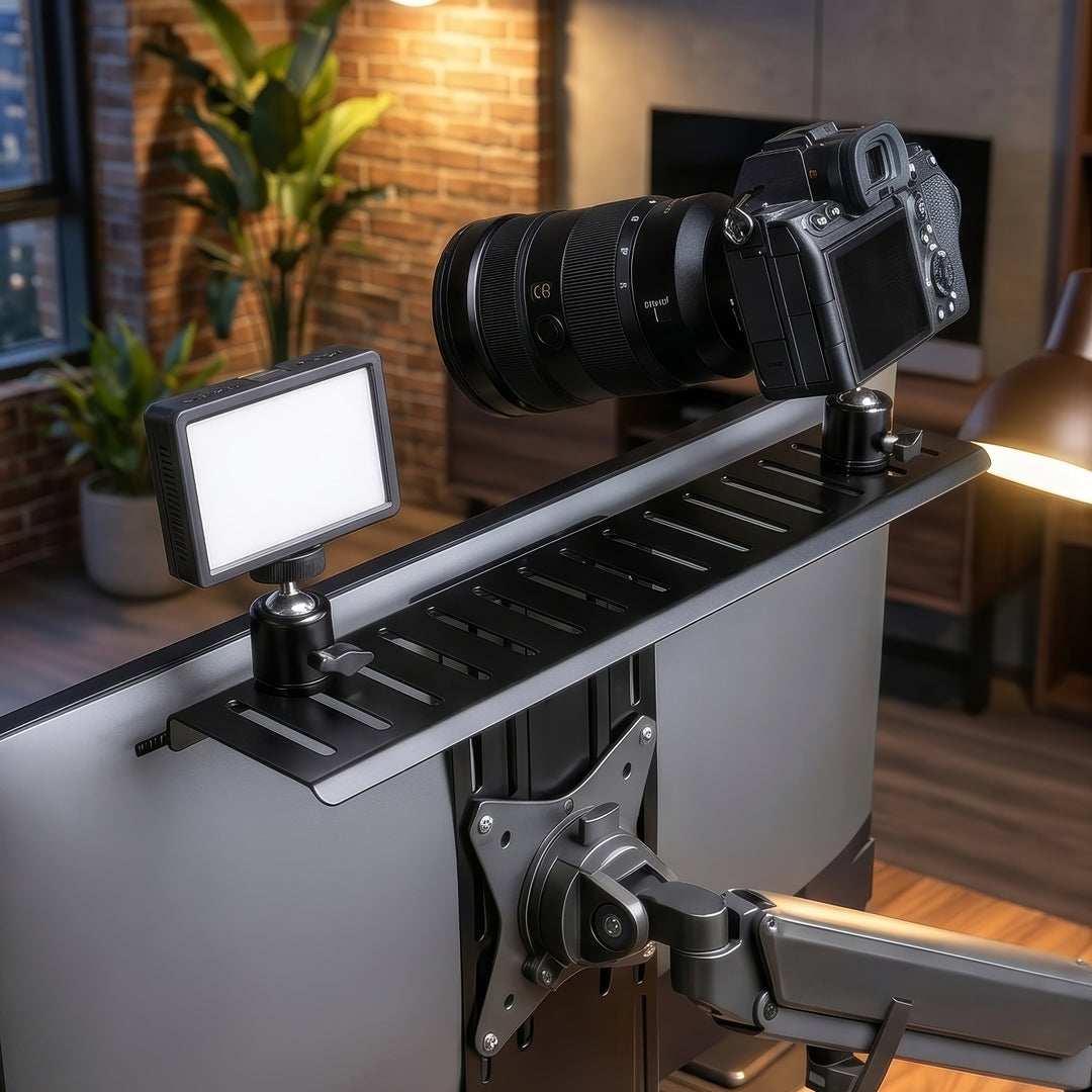 All-In-One NanoRS-holder/hylde til kamera/videokamera/projektor, YouTube, VESA 100x100, RS464