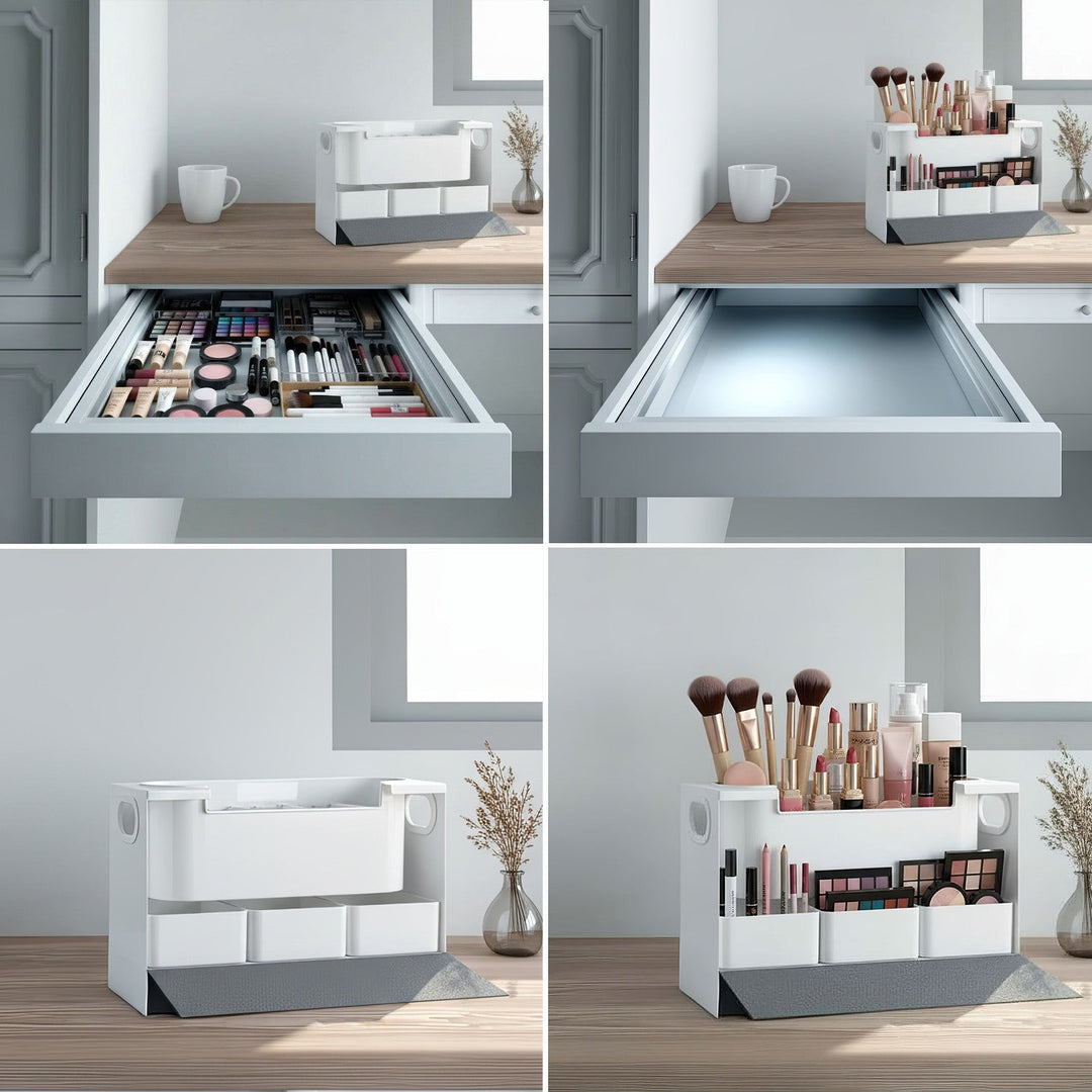 Organizer universal beholder til kosmetik og kosmetiske produkter Maclean, 8 kg, 367 x 150 x 220 mm, MC-479