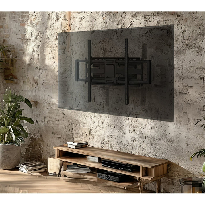 Maclean økonomisk tv-beslag, maks. VESA900x600, 60-120", 120 kg, sort, MC-482