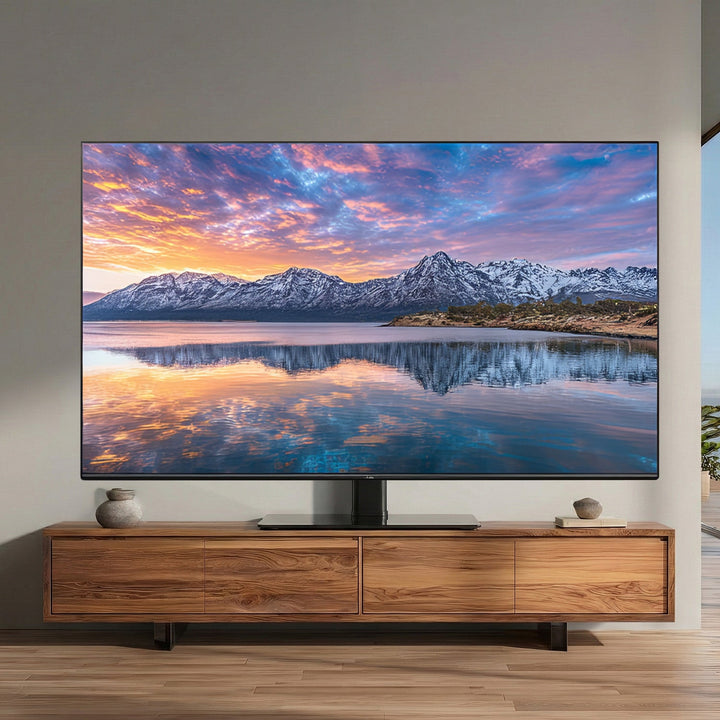 Universal TV-stativ Maclean, til TV-skab, fod, maks. 40 kg, maks. VESA 400x400, til TV 32-65", MC-450