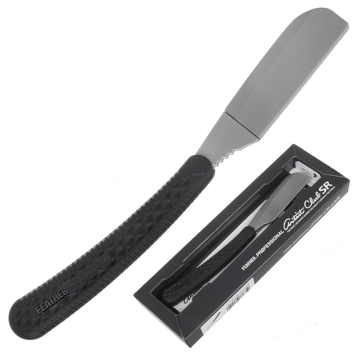 Shavette-barberkniv i japansk stil - Feather Professional Artist Club ACSR-NB