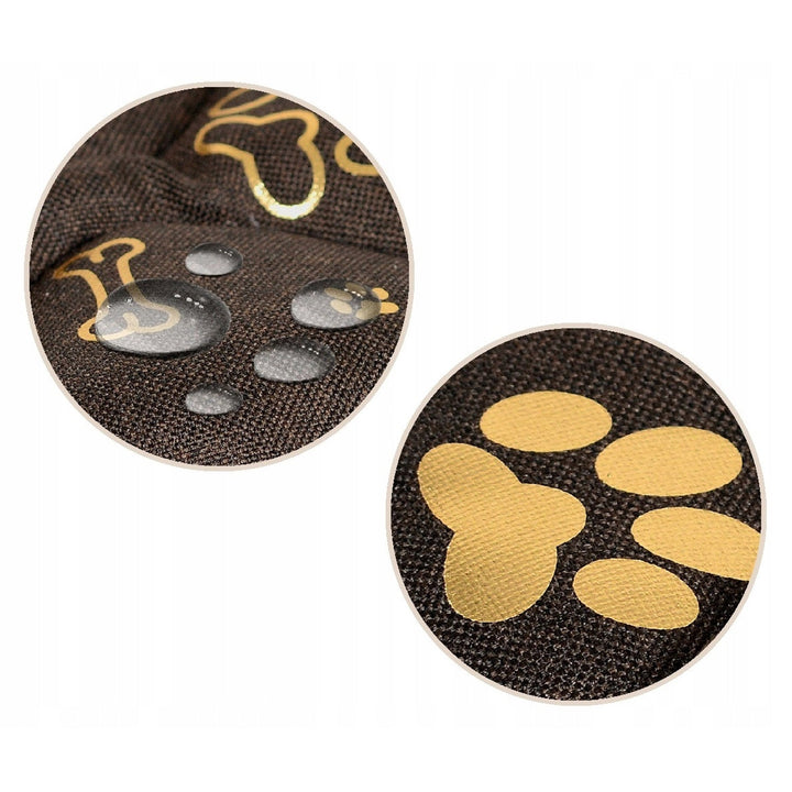 Hundeseng 120 x 80 cm vandtæt AIO Ben Guld
