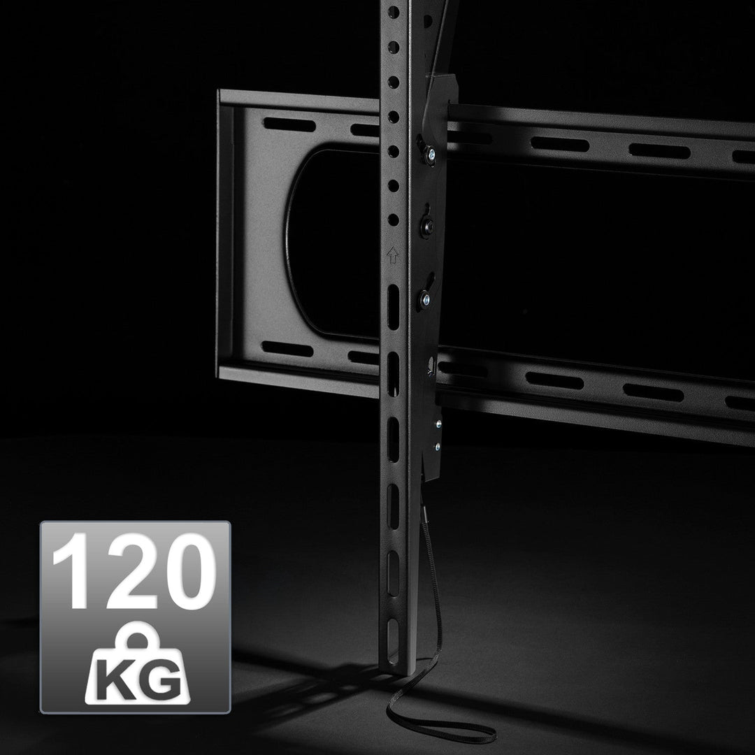 Maclean TV- eller skærmholder, maks. VESA 900x600, 60-120", 120 kg, sort, MC-750N
