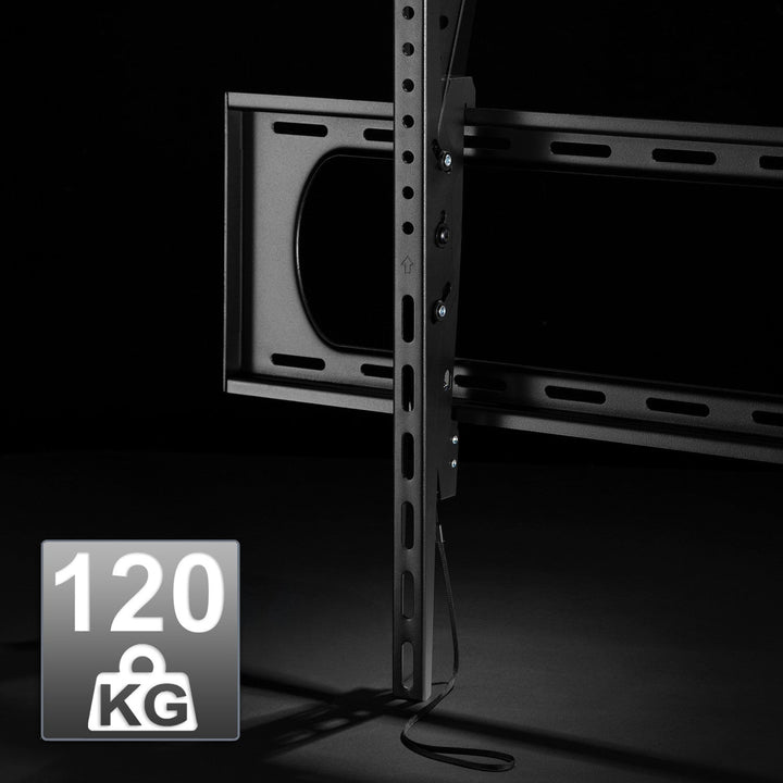Maclean TV- eller skærmholder, maks. VESA 900x600, 60-120", 120 kg, sort, MC-750N