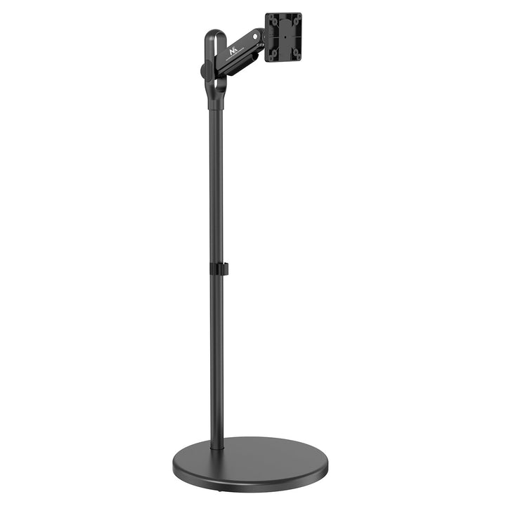 Mobil gulvstativ til monitor/tv Maclean, gasfjeder, 17"-35", 2-10 kg, sort, MC-970B