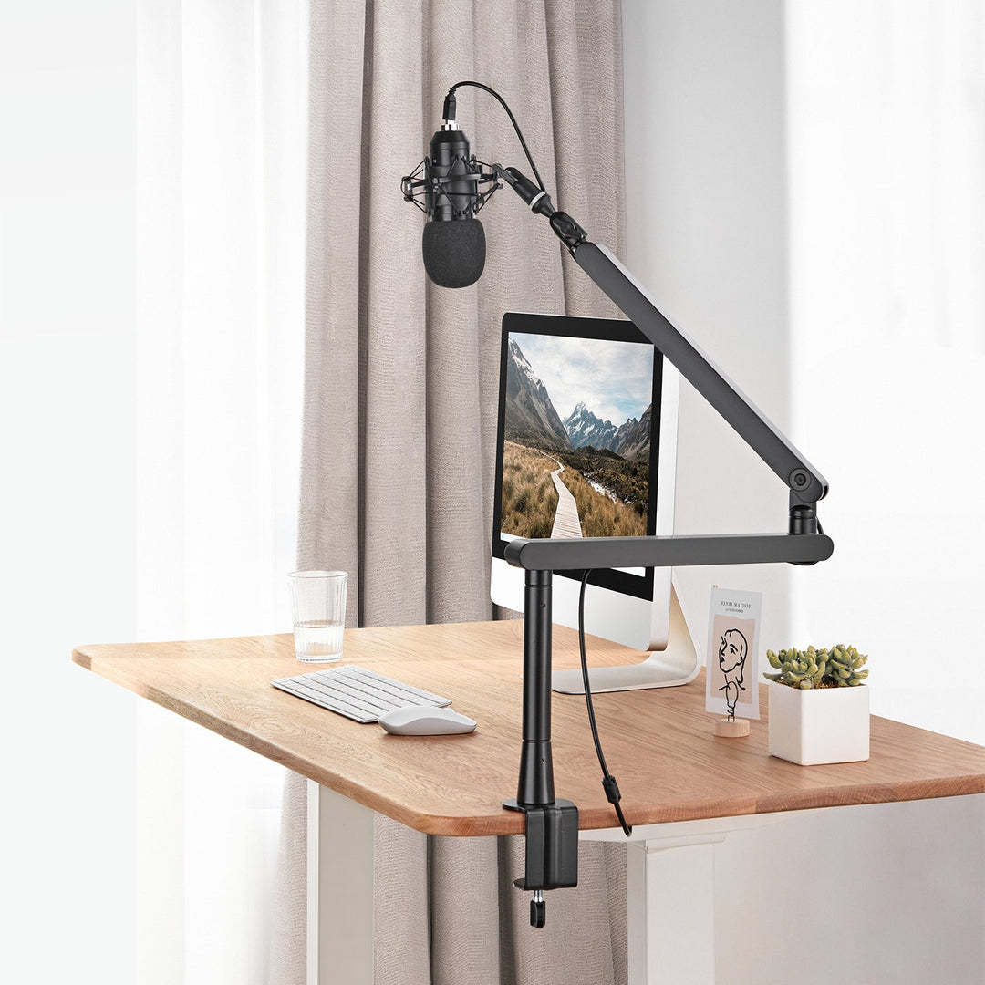 Professionel mikrofonholder fra Maclean, arm, maks. 2 kg, MC-971