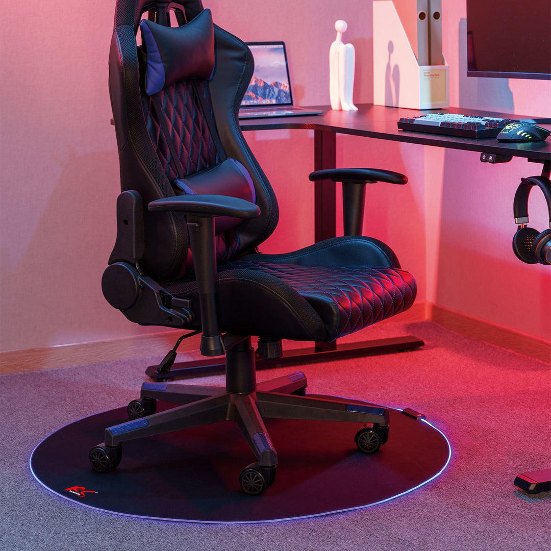 Måtte til gaming-stol, RGB-belysning, NanoRS, 100 cm, RS171