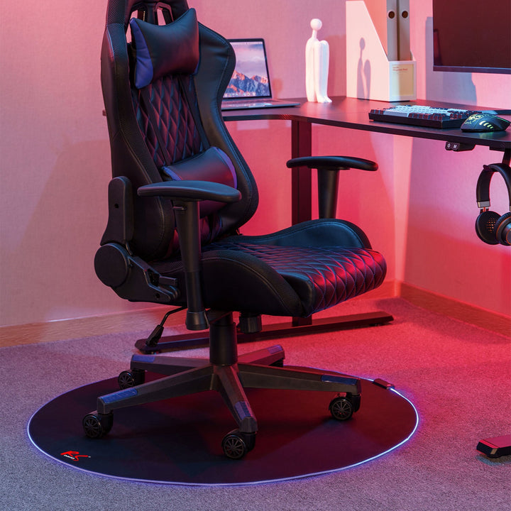 Måtte til gaming-stol, RGB-belysning, NanoRS, 100 cm, RS171