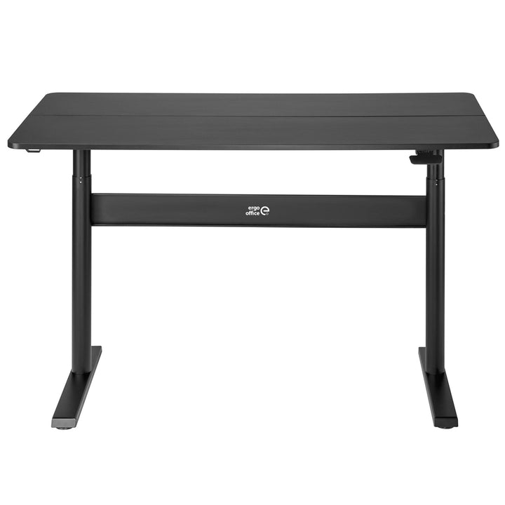 Skrivebord med bordplade 140x68 cm Ergo Office, gasfjeder, højdejustering, til stående og siddende arbejde, maks. højde 115 cm, ER-453