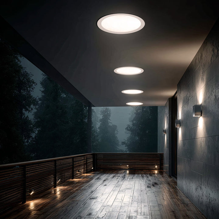 Maclean LED-loftsplade, indbygget SLIM, 18 W, Neutral White 4000 K, 170*26 mm, 1900 lm, MCE372 R
