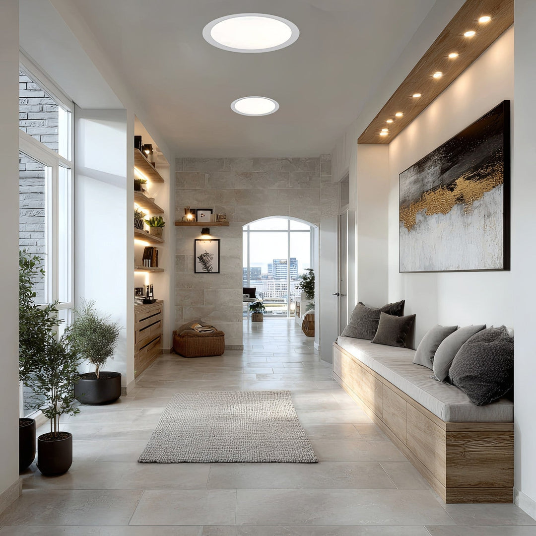 Maclean LED-loftsplade, indbygget SLIM, 18 W, Neutral White 4000 K, 170*26 mm, 1900 lm, MCE372 R