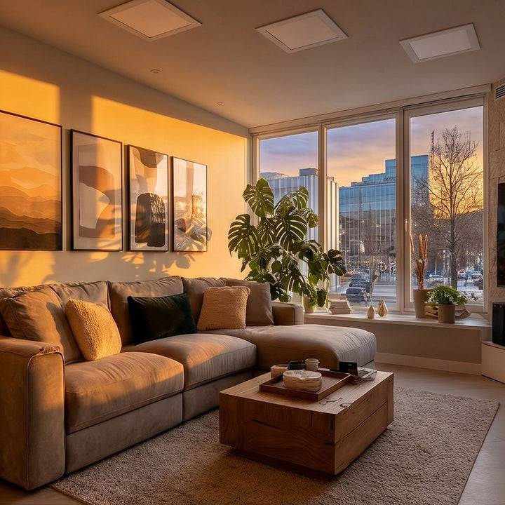 Maclean LED-loftsplade, indbygget SLIM, 18 W, Neutral White 4000 K, 170*170*26 mm, 1900 lm, MCE374 S