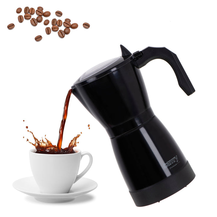 Elektrisk kaffemaskine Moka Camry CR 4415B 300 ml til 6 kopper espresso