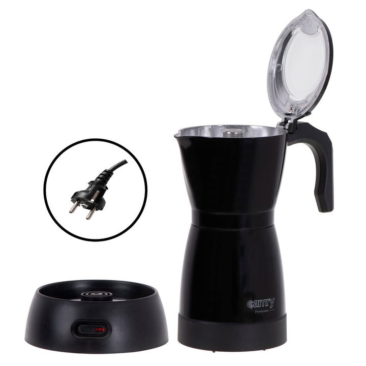 Elektrisk kaffemaskine Moka Camry CR 4415B 300 ml til 6 kopper espresso
