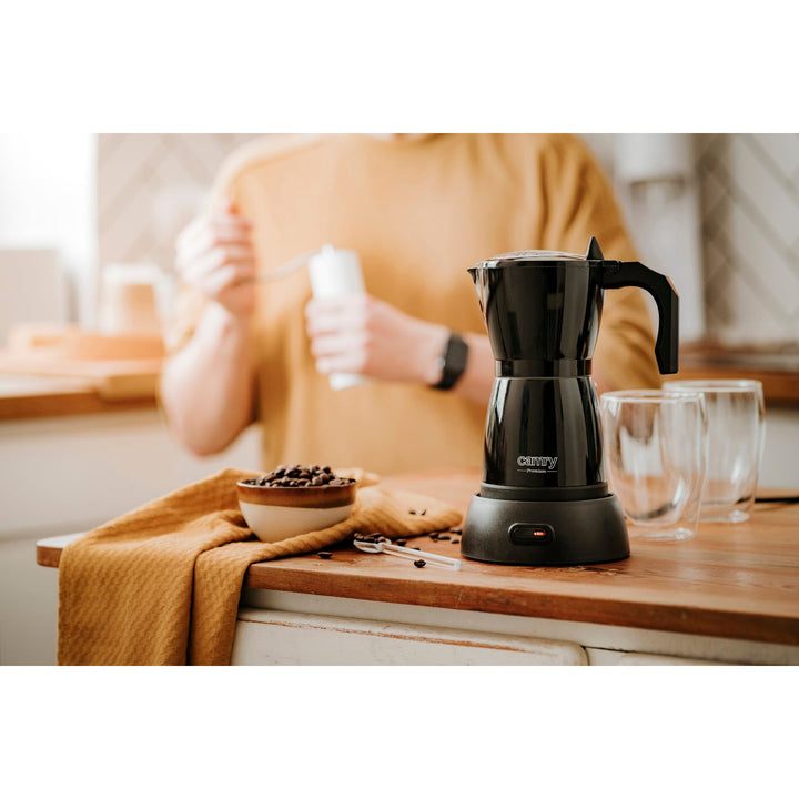 Elektrisk kaffemaskine Moka Camry CR 4415B 300 ml til 6 kopper espresso