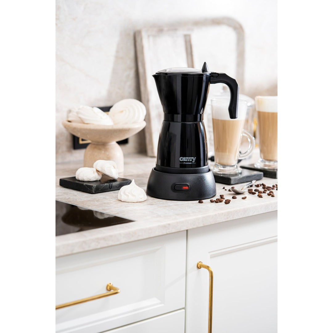 Elektrisk kaffemaskine Moka Camry CR 4415B 300 ml til 6 kopper espresso