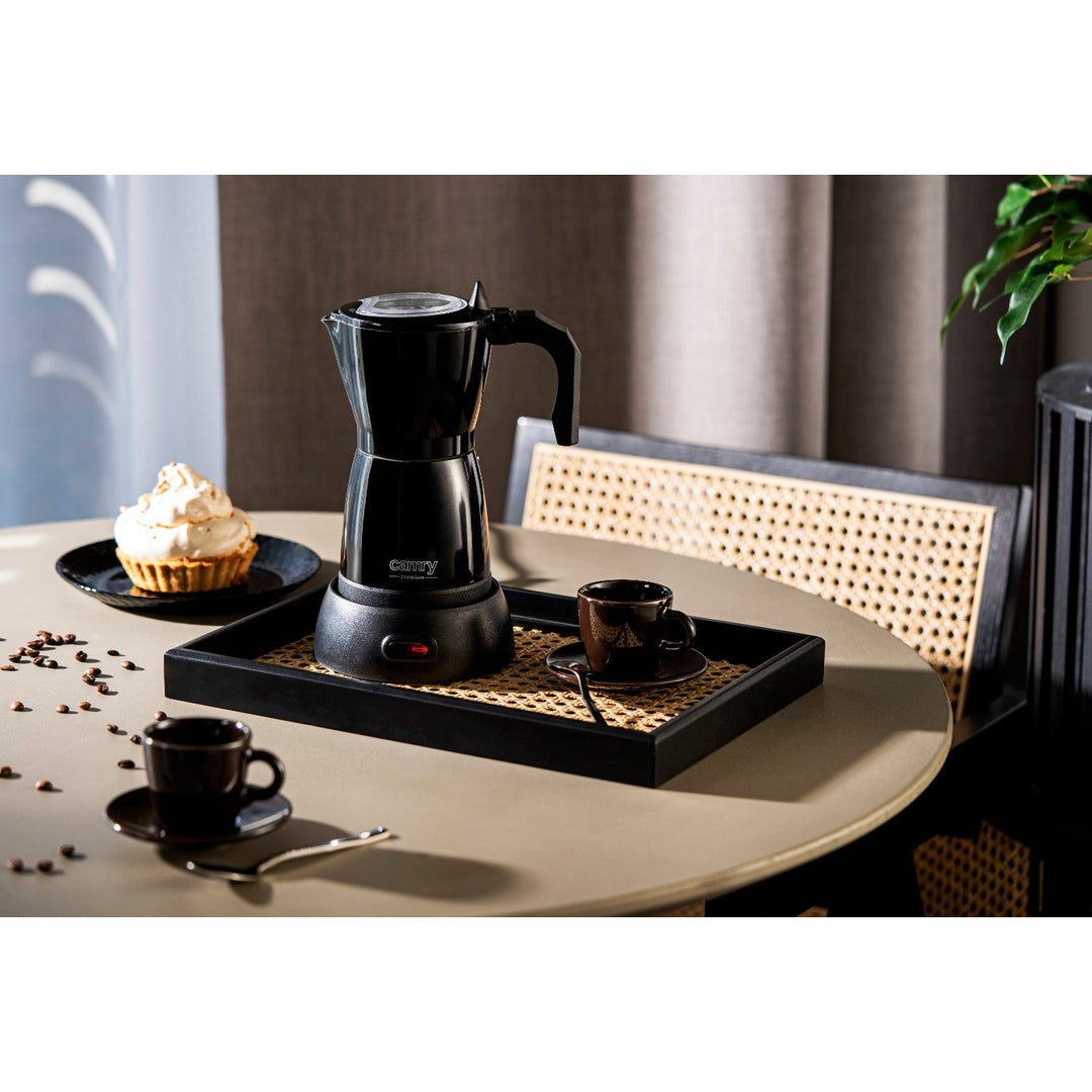 Elektrisk kaffemaskine Moka Camry CR 4415B 300 ml til 6 kopper espresso