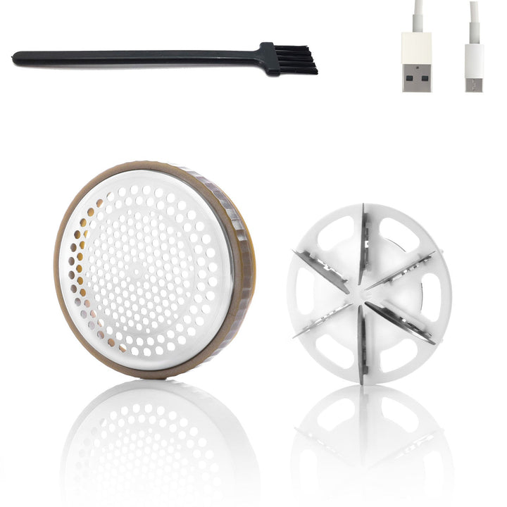 Adler tøjbarbermaskine, USB-opladning, LCD-display, 3 hastigheder, børste, AD 9617