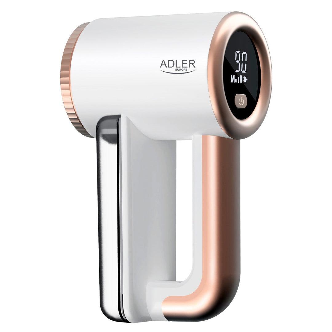 Adler tøjbarbermaskine, USB-opladning, LCD-display, 3 hastigheder, børste, AD 9617
