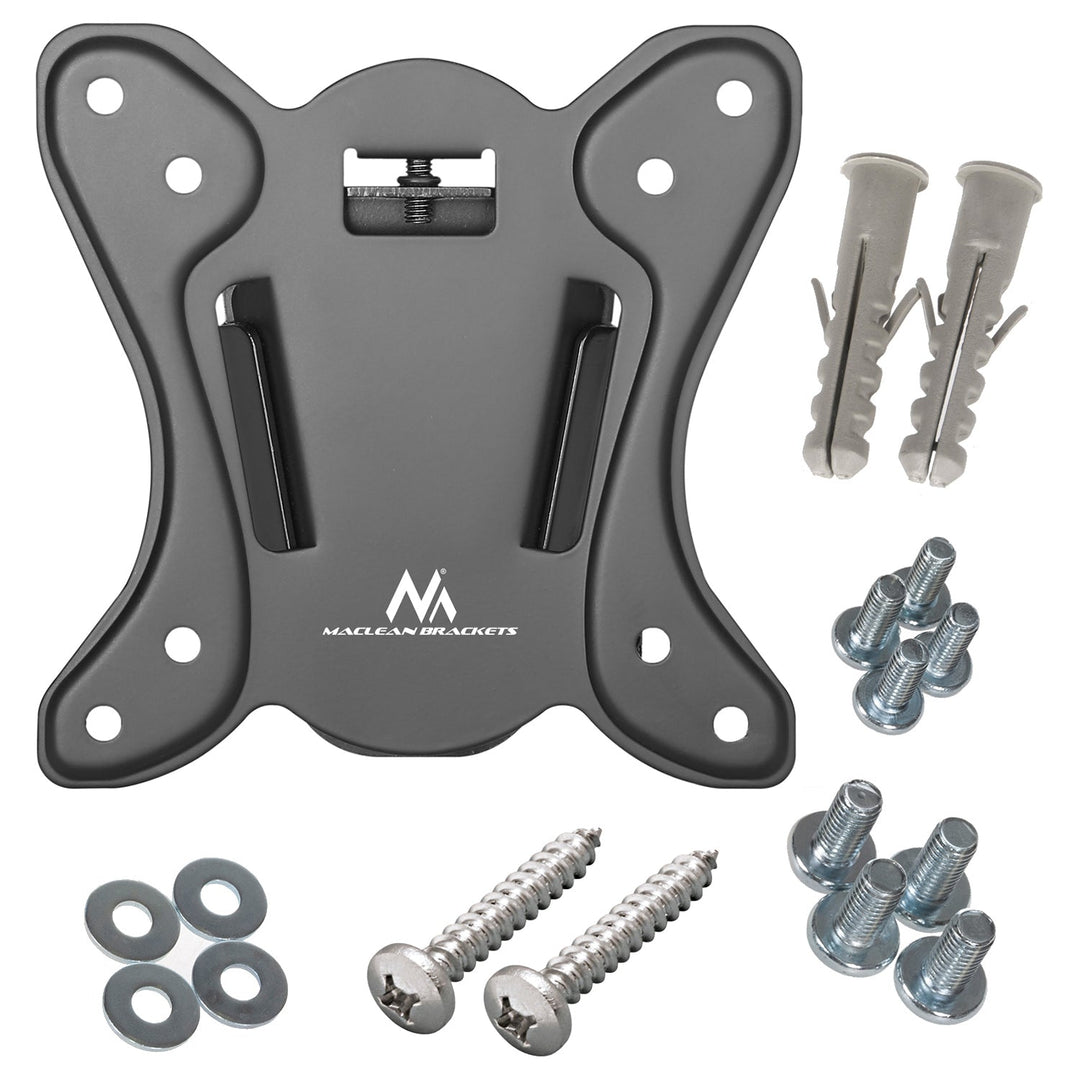 Maclean tv-holder, maks. VESA 100x100, 13-27", 25 kg, MC-715A