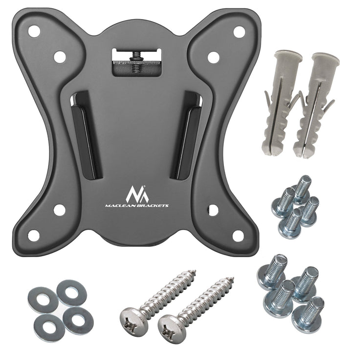 Maclean tv-holder, maks. VESA 100x100, 13-27", 25 kg, MC-715A