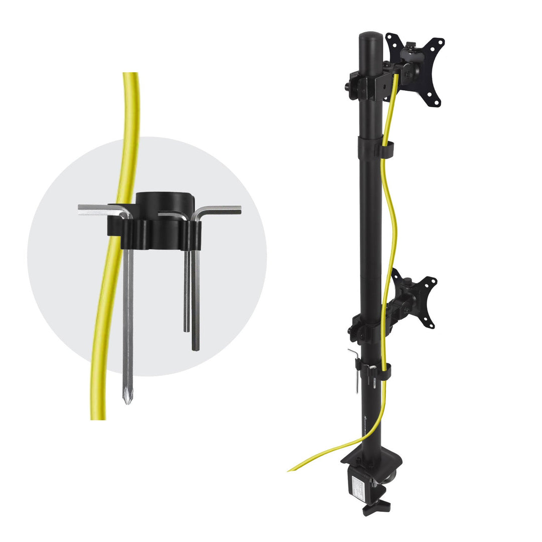 Maclean monitorholder, maks. VESA 100x100, 13-27", 9 kg, MC-966