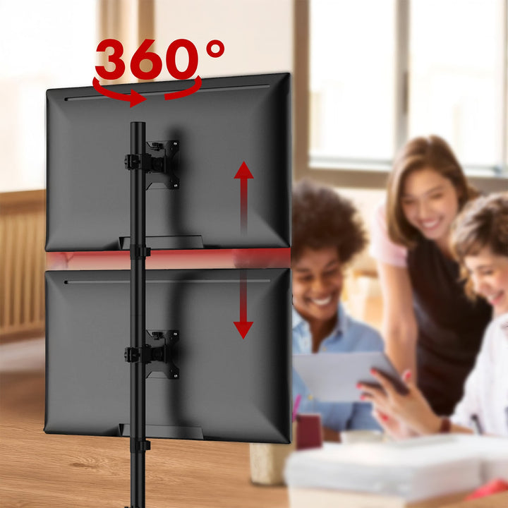 Maclean monitorholder, maks. VESA 100x100, 13-27", 9 kg, MC-966