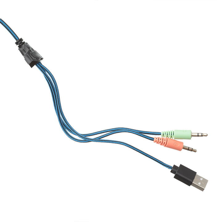 ART gaming-headset med mikrofon, LED-belysning, G11