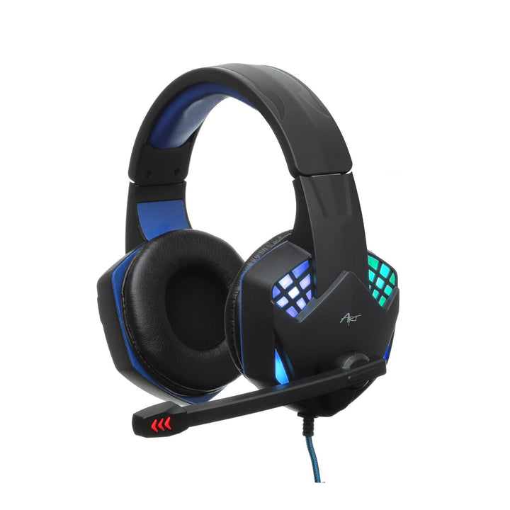 ART gaming-headset med mikrofon, LED-belysning, G11
